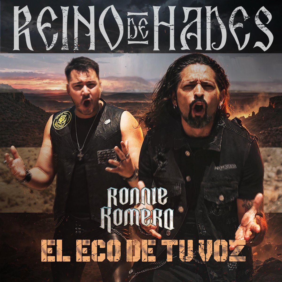 Portada del single El eco de tu voz (feat. Ronnie Romero)